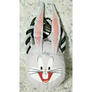 Warner Brothers Loony Tunes Bugs Bunny‎ Dog Toy with Rope Medium NEW